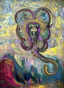 Naga King by Odilon Redon