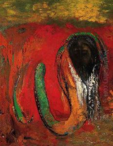 Oannès (Christ et Serpent) by Odilon Redon