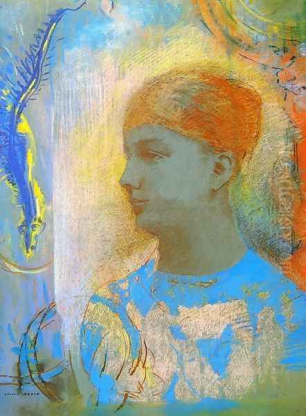 Young Girl Facing Left - view 1