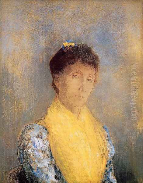 Woman with a Yellow Bodice - view 1