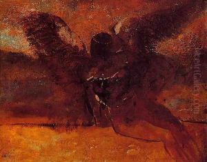 The Fall of Icarus by Odilon Redon