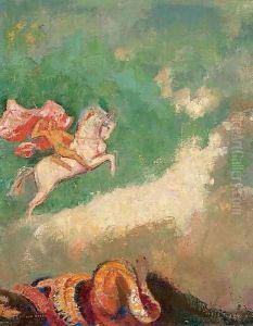 Saint Georges et le dragon by Odilon Redon