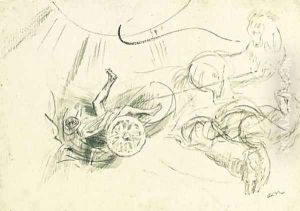 Phaeton by Odilon Redon