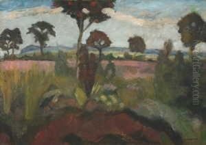 Heidelandschaft by Otto Modersohn