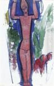 Cariatide by Amedeo Modigliani