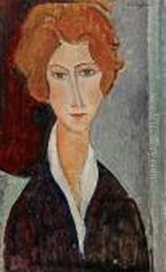 Portrait De Femme by Amedeo Modigliani