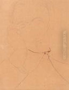 Portrait D'homme by Amedeo Modigliani