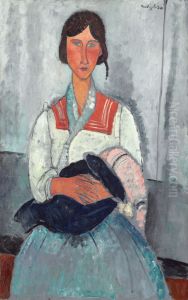 L'italienne by Amedeo Modigliani