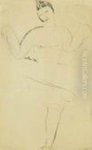 Study Of Nijinsky by Amedeo Modigliani