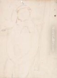 Garcon A L'escarpe (le Petit Tzigane) by Amedeo Modigliani
