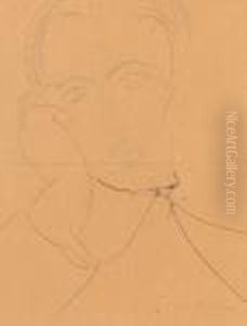 Tete D'homme, Le Poete by Amedeo Modigliani