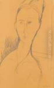 Portrait De Jeanne by Amedeo Modigliani