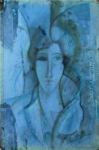 Ritratto Di Hanka Zborowska by Amedeo Modigliani