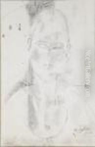 Portrait De Femme(ritratto Di Donna) by Amedeo Modigliani
