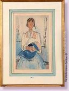 Femme Assise by Amedeo Modigliani