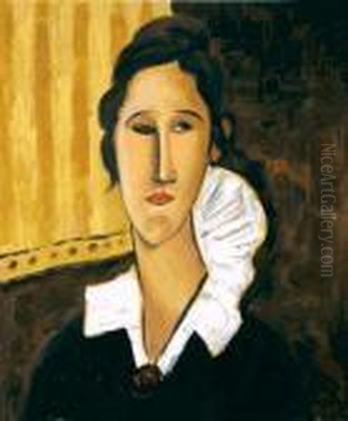 Portrait Of Anna Zborovska - view 1