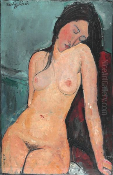 Seated Nude - view 1