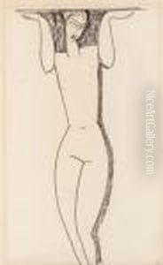 Cariatide by Amedeo Modigliani