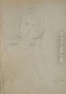 Ritratto Di Donna Seduta by Amedeo Modigliani