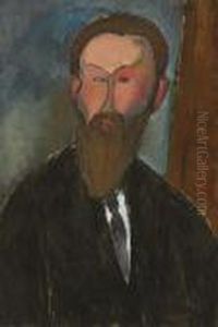 Portrait De Photographe Dilewski by Amedeo Modigliani