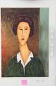 Portrait Au Col Blanc by Amedeo Modigliani