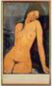 Female Nude By Amedeo Modigliani by Amedeo Modigliani