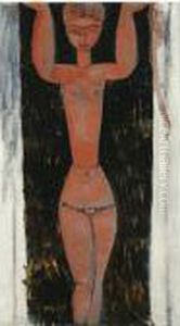 Cariatide by Amedeo Modigliani