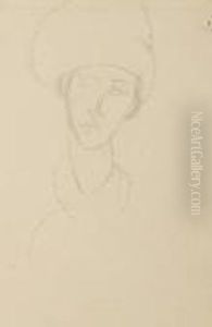 Femme Au Turban by Amedeo Modigliani