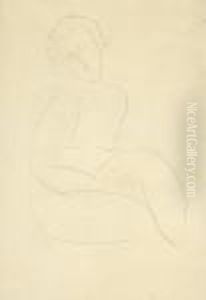 Femme Nue Assise by Amedeo Modigliani