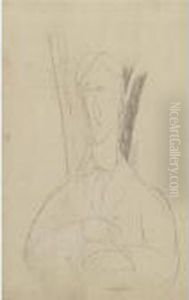 Portrait De Jeune Homme by Amedeo Modigliani