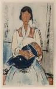 L'italienne by Amedeo Modigliani
