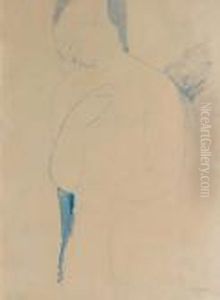 L'odalisque Bleue by Amedeo Modigliani