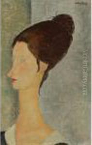 Portrait De Jeanne Hebuterne