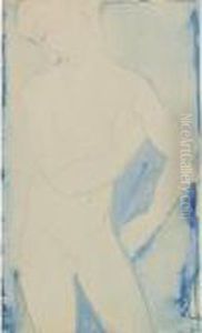 Jeune Garcon Nu by Amedeo Modigliani