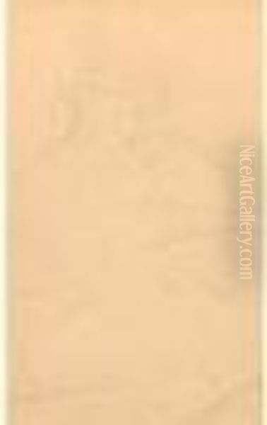 Homme De Profil Assis A Une Table - view 1