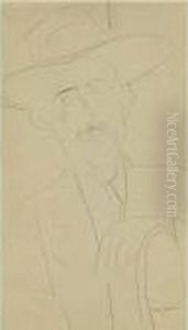 L'homme Au Chapeau by Amedeo Modigliani