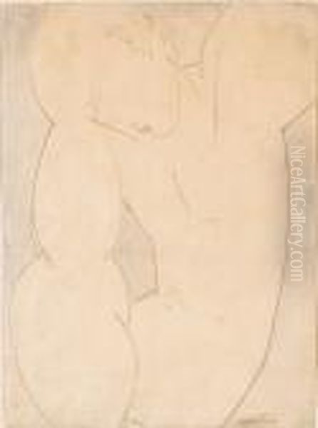 Seated Figure (caryatid) - view 1