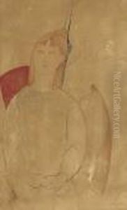 Jeune Femme Assise by Amedeo Modigliani