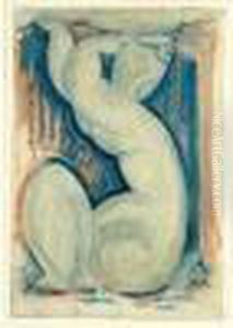 Cariatide by Amedeo Modigliani