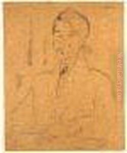 Portrait De Zborowski by Amedeo Modigliani