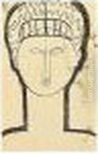 Taete Et Epaules De Face by Amedeo Modigliani