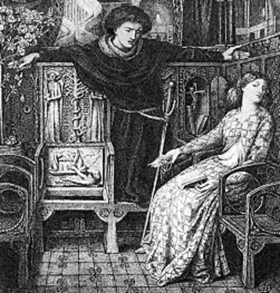 Hamlet and Ophelia - view 1