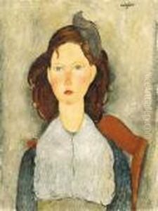 Fillette Assise by Amedeo Modigliani