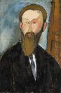 Portrait Du Photographe Dilewski by Amedeo Modigliani