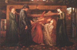 Dante's Dream at the Time of the Death of Beatrice 1871 by Dante Gabriel Rossetti