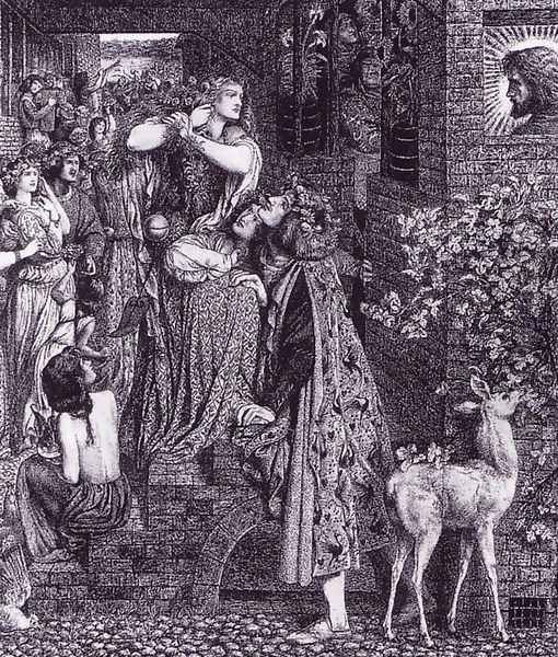 Mary Magdalene at the Door of Simon the Pharisee - view 1