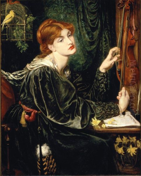 Veronica Veronese 1872 by Dante Gabriel Rossetti