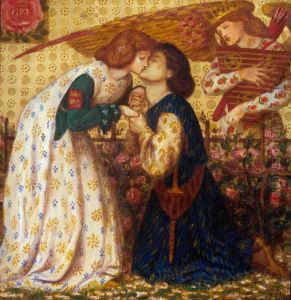 Roman De La Rose by Dante Gabriel Rossetti