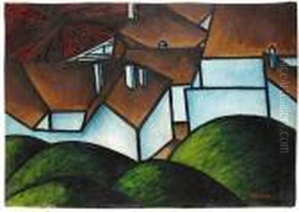 Landschaft Mit Hausern - view 1