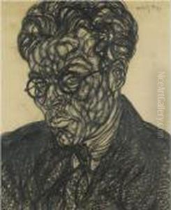 Selbstportrat by Laszlo Moholy-Nagy